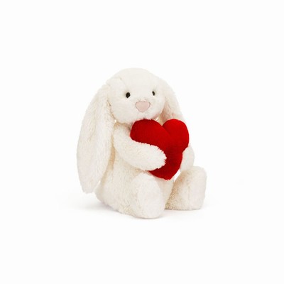 Jellycat Bashful Red Love Heart Conejitos | WMUY-01294